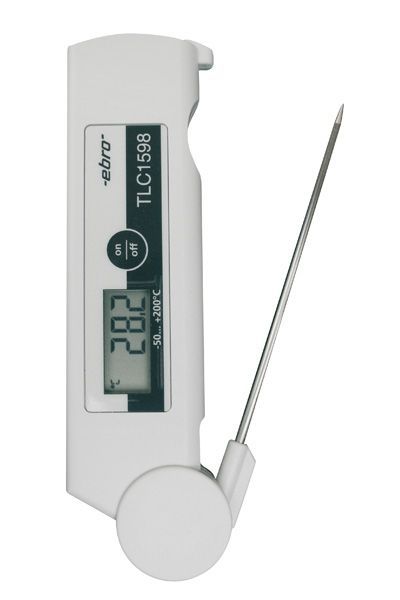 Ebro Electronic TLC 1598 Handmessgerät für Temperatur, stumpf, mit Lötfahnen