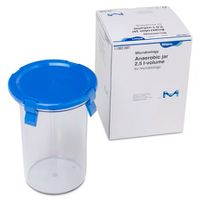 Product Image of Anaerobic jar 2,5 L, Anaerocult, Inhalt: 12 Platten