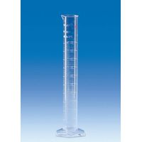 Product Image of Volumetric cylinder, PMP, class A, CC, tall form, raised scale, 100 ml, 2 pc/PAK