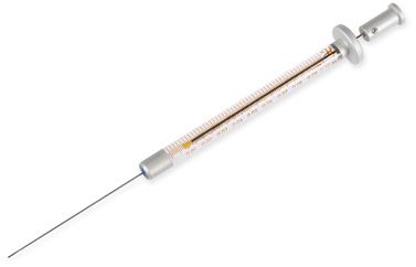 Hamilton 100 μl, C-Line Modell 1710 FN CTC Spritze (6.6 mm), 22 Gauge, 51 mm, point style 3, max. Druck 1000 psig (68.9 bar), max. Temperatur 50°C/122
