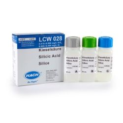 Hach Lange Kieselsäure Pipettier-Test 0,01-0,8 mg/L SiO2, 50 Bestimmungen/Pkg