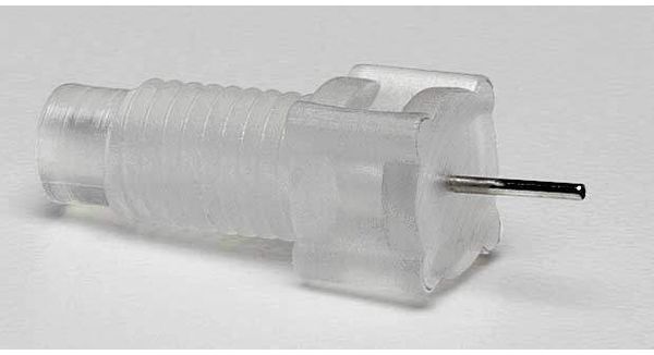PerkinElmer Adapter M, 1/4 Zoll (6,4 mm) Außenschraubengewinde, 0,7 mm AD Pt/IR-Kapillarnippel