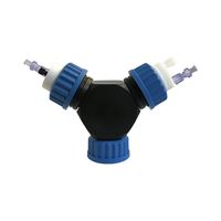 Smart Healthy Cap adapter double head to join 2 Smart Healthy Cap GL45 to a vial GL45