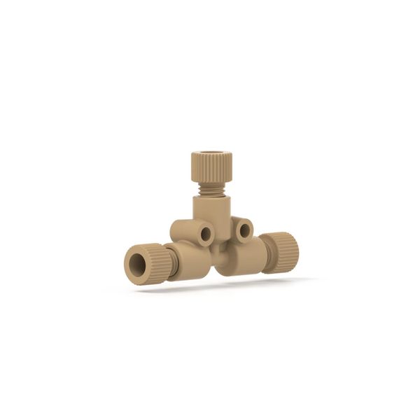 Upchurch Scientific Niederdruck T-Stück Baugruppe, PEEK, 1/16'', mit 0,020'' Durchgangsloch