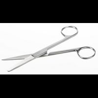 Dressing scissor, stainless magnetic, L=145mm, sharp-blunt