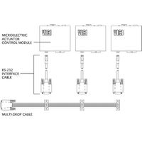 Product Image of Fernbedienungskabel VICI micro E mpos Aktuator, 4/6 Pos, zu Waters 2690 Trennmodul