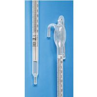 Product Image of Spare Burette for automatic Burette, Schilling pattern, SILBERBRAND, Boro 3.3, 25 ml, amber glass, length 390 mm