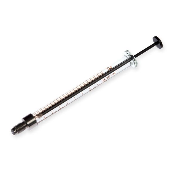 Hamilton 250 μL, Modell 1725 C Spritze, 1/4"-28 Gewinde, ChemSeal