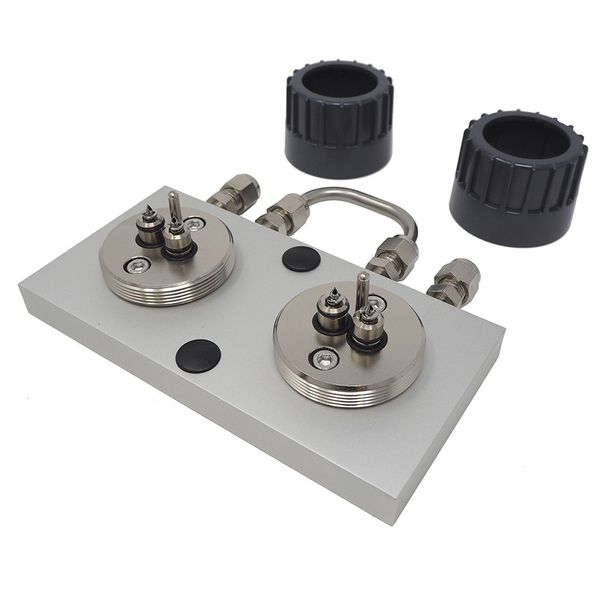 Trajan (SGE) GC-Gasfilter-Verbindungseinheit, für 1/8'' Gasleitung, 2 Filterpositionen
