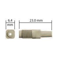 Product Image of male luer adapter to 1/4-28, 1.5 mm bore, PEEK