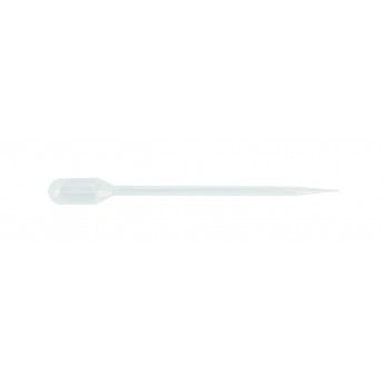 Ratiolab Pasteur-Plast Pipetten Mikro, 2,5 ml, 134 mm, nicht graduiert, unsterilisiert, 500 pc/PAK