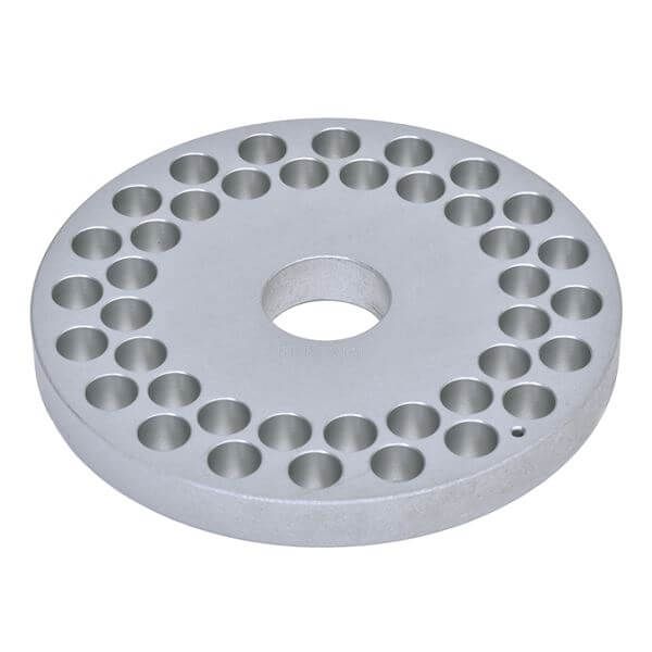 Ohaus Einzelblock 15 mm Gefäße, für Guardian x000 mit Aluminiumplatte