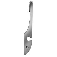 Product Image of Scalpel Blades No. 15 steril, in special medical Foil, 12 pc/PAK