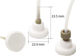 Vici Jour Filter, Glass, Last Drop 1-1.6 um, boro 3.3 filter, incl. connector JR-9000-0525GC