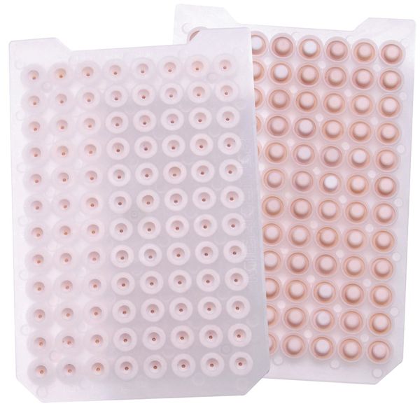 DWK Wheaton Blue μlmat closure mat for microplate, with PTFE/silicone stopper, 8 mm, EVA
