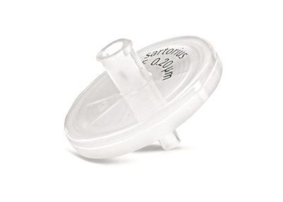 Sartorius Spritzenvorsatzfilter Minisart SRP25, PTFE, 25 mm, 0,2 μm, nicht-steril, 50 St/Pkg