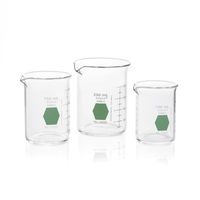 Product Image of Griffin Beaker, low Form, green graduated, 600 ml, 6 pc/PAK