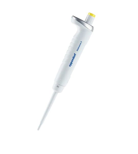 Eppendorf EP Reference 2 G, Einkanalpipette, fix, 50 μl, gelb