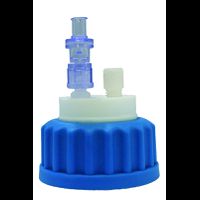 Smart Healthy Caps GL45 1 outlet (1/8 inch ) + 1 air valve, equivalent to S.C.A.T. 107019