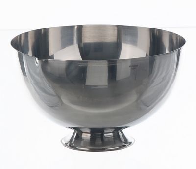 Bochem Reibschale mit Fuß, D. 200mm, 2000 ml 18/10-Stahl