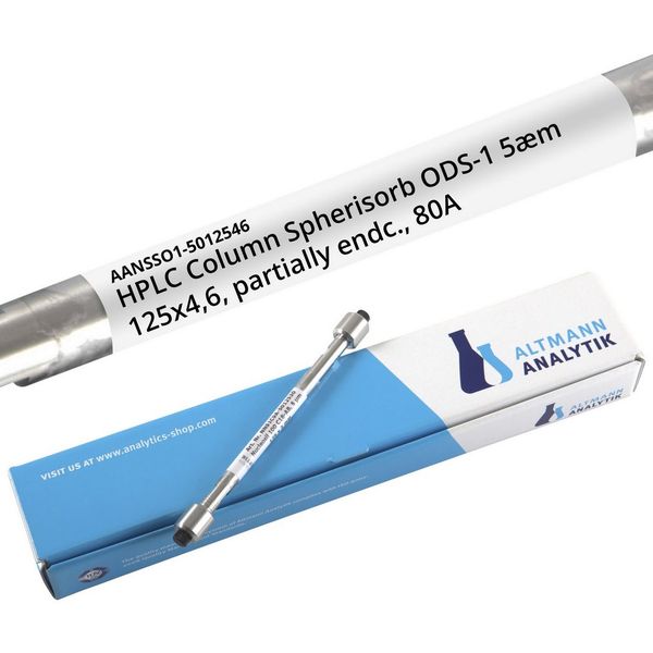 Altmann Analytik HPLC-Säule Spherisorb ODS-1, 80 Å, 5,0 μm, 4,6 x 125 mm, 7% Carbon, partially endcapped