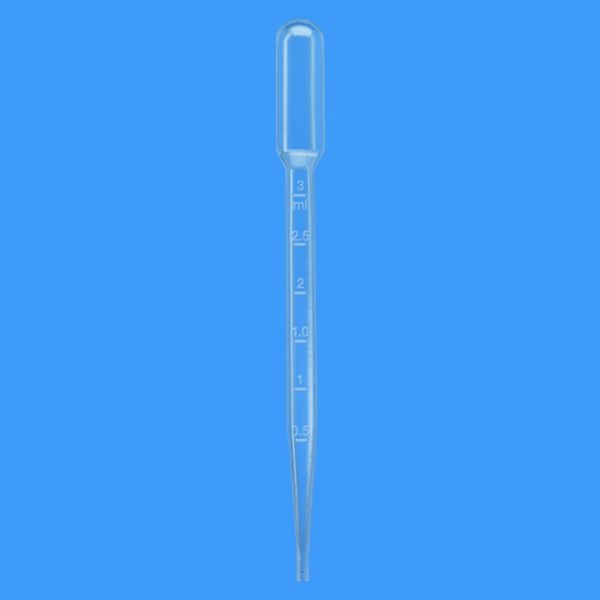 Sarstedt Transfer pipette, LD-PE transparent, 3.5 ml, (LxW): 155 x 15 mm, drop size: 35 μl - 55 μl, 4 x injected graduation up to 3 ml, 500 pc/PAK