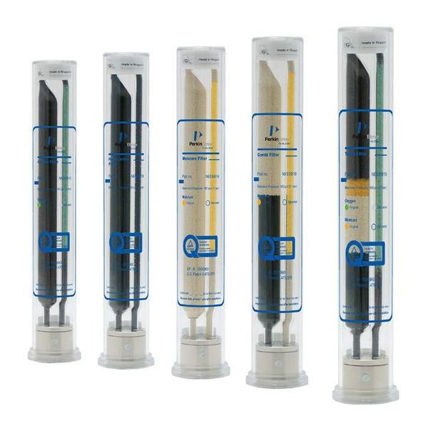 PerkinElmer Ultra Clean 1 Triple Helium Filter Kit - 1/8" Messing Triple He Filter, 1 Position Grundplatte