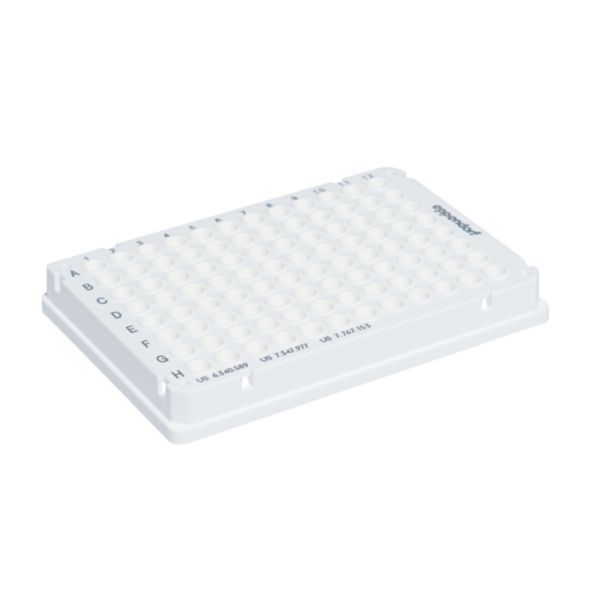 Eppendorf twin.tec microbiology PCR Plate 96 skirted, farblos
