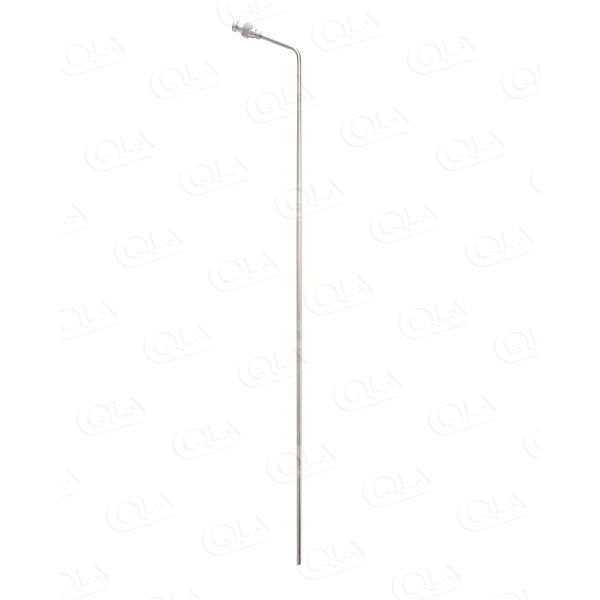 QLA Kanüle mit SS Luer Lock, 15'' (380mm) Bent, 316 Edelstahl, 1/8'' AD, für Erweka