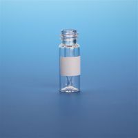 Product Image of 300 µl Clear Interlocked Vial with Insert, 12x32 mm 10-425 mm Thread with White Marking Spot, 100 pc/PAK