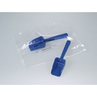 Product Image of Lebensmittelschaufel, blau, PS, steril, 25 ml, 10 St/Pkg