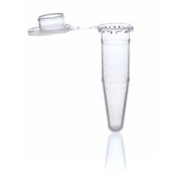 Product Image of Microcentrifuge tubes, PP, 0,5 ml, BIO-CERT PCR-Q, transparent, with attached cap, RCF max 10.000 G, 1000 pc/PAK