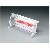 Product Image of Slanted test tube rack, PC, for 40 tubes 20 mm