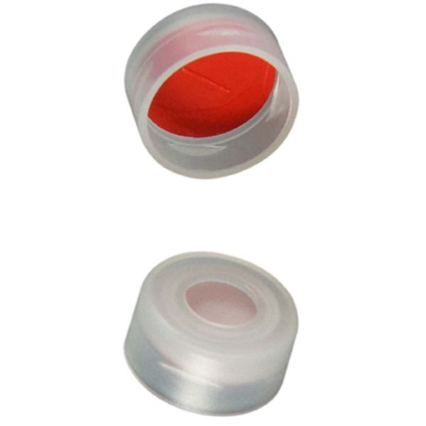 Microsolv Snap Cap transparent with SOFT-Guard Septa SIL/PTFE, slit, 1000 pc/PAK
