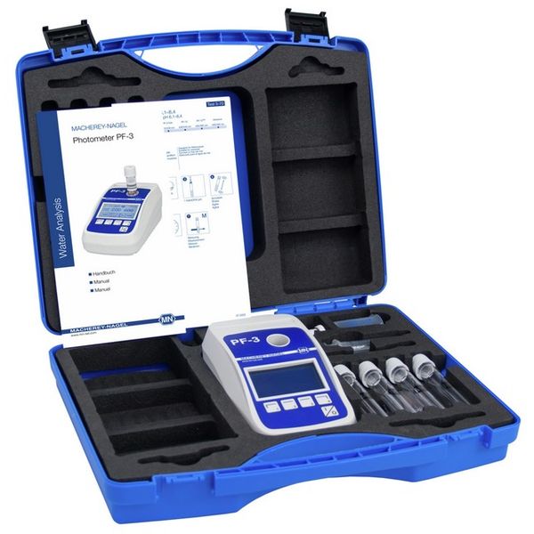 Macherey-Nagel Kompaktphotometer PF-3 Soil, ohne Reagenzien, im stabilen Koffer