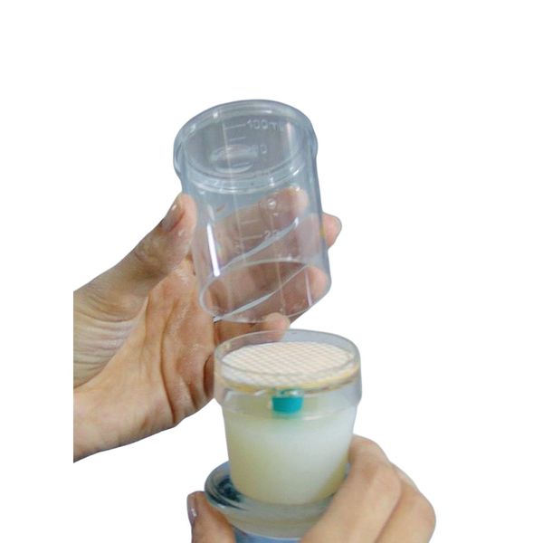 I.W. Tremont Microbiological filtration monitor units, disposable, 100 ml, MCE membrane filter 0.45μm, white, gridded, not welded, sterile, 50 pc/PAK