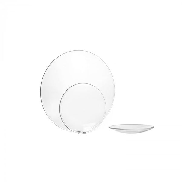 Duran Group Watch glass dish/DURAN, 200 mm D. with fused rim, 10 pc/PAK