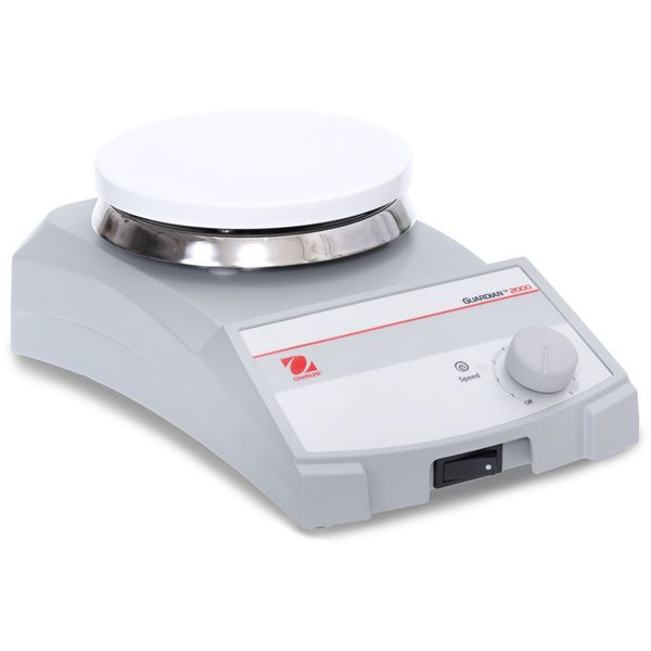 Ohaus Magnetic Stirrer Guardian 2000 e-G21STRDS, 230V 50Hz, EU, Plate round 135 mm, 200 - 1600 U/min