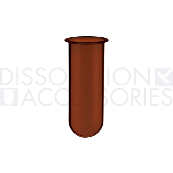 Dissolution Accessories Vessel, Boro 3.3, amber, 150 ml, Hanson Vision