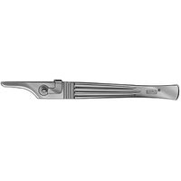 Product Image of Scalpel Handle No. 1, Stainless Steel, sterilizable, 13 cm lang