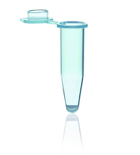 Brand GmbH & Co. KG Reaktionsgefäß, PP, 0,5 ml, blau, anh. PP-Deckel, BIO-CERT PCR-Q, 1000 St/Pkg