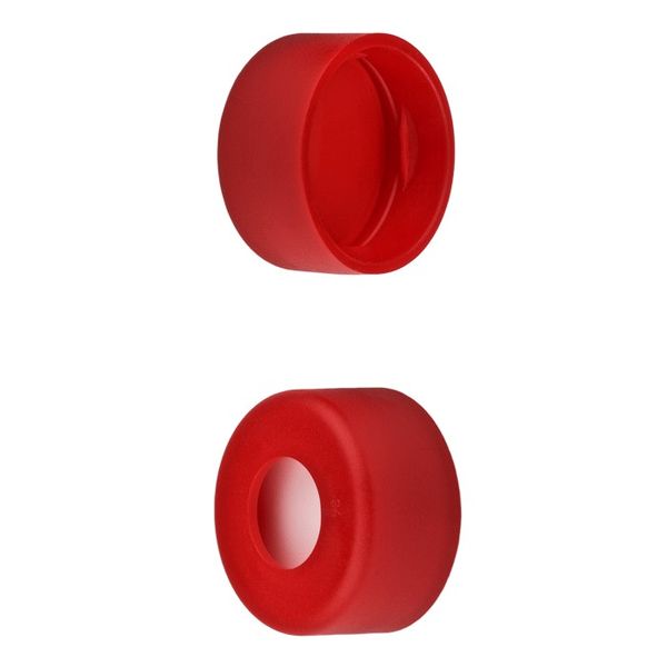 Microsolv Snap Cap red, with SOFT-Guard Septa SIL/PTFE, 1000 pc/PAK