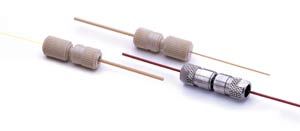 Trajan (SGE) ProteCol PEEK Verbindung 1/16'' zu 0.36 mm, 2 Verbindungen plus 4 PEEK Ferrule je Pkg