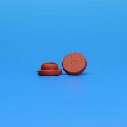 JG Finneran 20 mm Red Rubber Straight Wall Stopper, 1000 pc/PAK