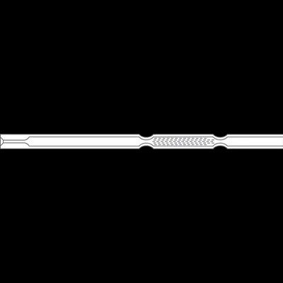 Phenomenex Zebron GC Liner for Shimadzu 2010, S/SL, Tapered, 3.4mm ID x 95mm L x 5mm OD, FocusLiner, 5 pc/PAK