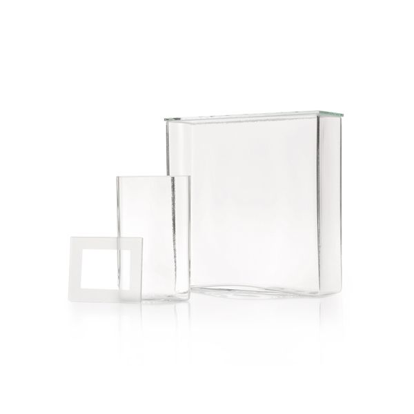 Duran Group DURAN Museum jar, with ground-in glass plate, 60 x 50 x 100 mm, 10 pc/PAK