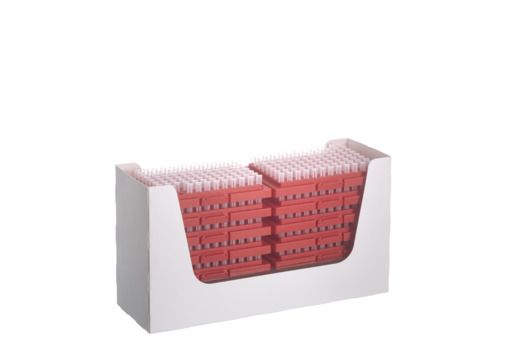 Greiner Bio-One Sapphire Pipettenspitzen niedrige Retention, 10 μl, XL, natur, steril, Nachfülleinheit, 10 x 96 St/Pkg