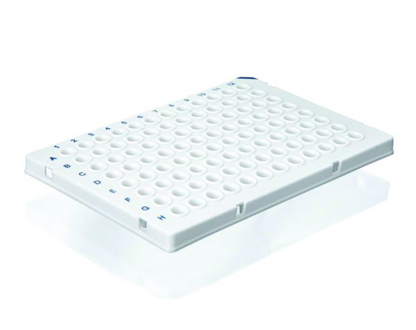 Brand GmbH & Co. KG pcR-Plate, 96-well, semi-skirted Low Profile, white, 50 pc/PAK