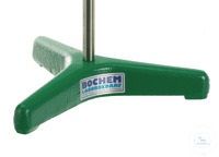 Bochem Stativdreifuss Guss, blau lackiert, Schenkellänge L=145mm, mit Gewindebohrung M10
