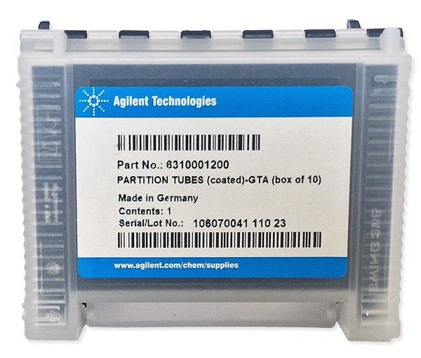Agilent Technologies Graphite Tubes, Partitioned, GTA, pyrolytically coated, 10 pc/pak